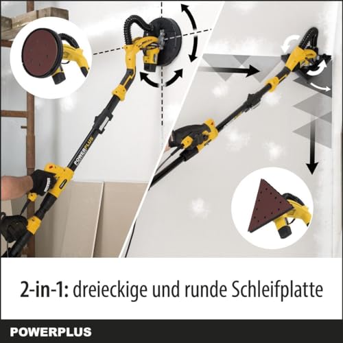 Langhalsschleifer Powerplus POWX0477 für Trockenbauarbeiten