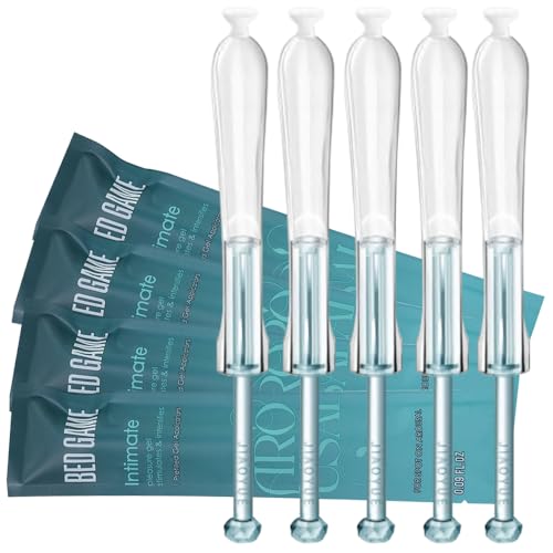 Gel estimulante sexual femenino Gel lubricante a base de agua para parejas, mujeres y hombres, estimulante del placer de larga duración para mujeres, potenciador del masaje en pareja 5 * 0.09 oz