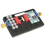 IDÉAL POUR UN TRAVAIL EFFICACE : Outil de serrage pour la fixation de circuits imprimés pour la réparation de téléphones, la fixation peut contenir deux circuits imprimés en même temps, ce qui est idéal pour un travail efficace. Fixation universelle de circuit imprimé pour réparation de téléphone, fixation de circuit imprimé BGA, support de carte à souder IC