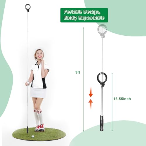 welspo Golf Ball Retriever Telescopic, Golf Ball Retriever for Water, Portable Golf Ball Grabbe, Extendable Stainless Steel Ball Retriever Tool Golf, Practical Golf Accessories Golf Gift for Men, 9ft - Image 6