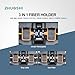 AI-9 Fiber Fusion Splicer w/6 Motors, Core Alignment Fiber Optical Welding Machine w/Visual Fault Locator & Optical Power Meter Function for Trunk Line Construction,Splicing 5S Heating 15S