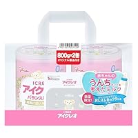 Amazon.co.jp: アイクレオ バランスミルク 800g×8缶 江崎グリコ