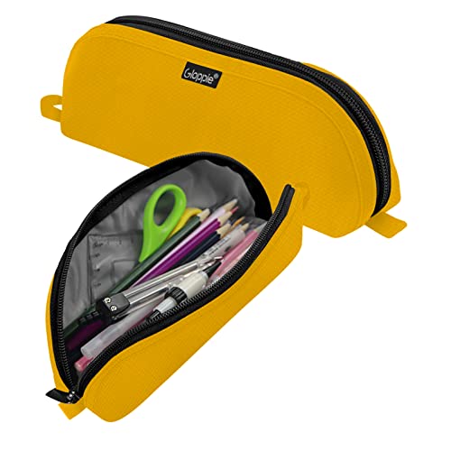 Gloppie Trousse à crayons de petite taille adaptée pour l'école et le bureau, jaune, s, Trousse Cover