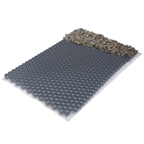 BERA Dalle Gravel Fix Pro - 120x80 cm - 0,9 m2 - Gris