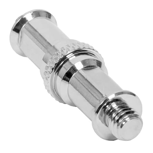 Pixapro Men's Silver Flat-Sided 5/8" Spigot Photography Lighting Video Studio Camera Photoshoot Portable Filming Photo Light Stands Accessories