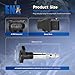 ENA Set of 4 Ignition Coil Pack 1.8 L4 Compatible with Volkswagen Audi A4 A6 TT Quattro VW Beetle Golf Jetta Passat 2001 2002 2003 2004 2005 1.8T Coils for UF437 UF580 UF411 06B905115R 06B905115D