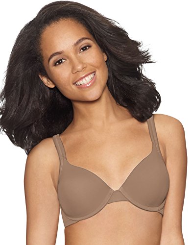 Soutien-gorge push-up Hanes opaque pour femme avec bonnets rembourrés lissants