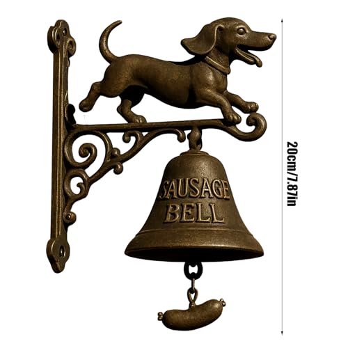 Sonnette de porte teckel pour magasin et maison décorative - 6
