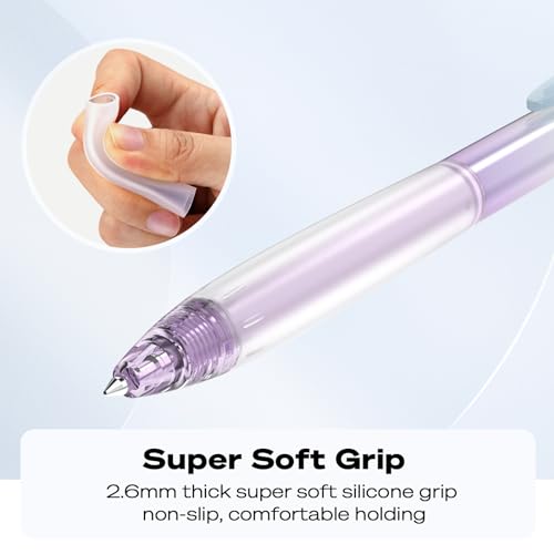 Set de 16 bolígrafos retráctiles WRITECH tinta negra miniatura 3