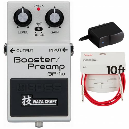 BOSS/BP-1W Booster/Preamp u[X^[ A_v^[PSA-100S2+P[u(Fiesta Red/3m) wZbg