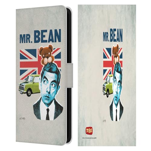 Housse Samsung S23 FE 5G Mr. Bean protection intégrale avec porte-cartes et support video