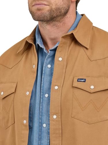 Wrangler Men's Rawhide Flannel Lined Workshirt4