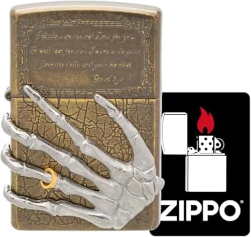 Encendedor Zippo Aceite con Diseño Especial en Latón miniatura 2