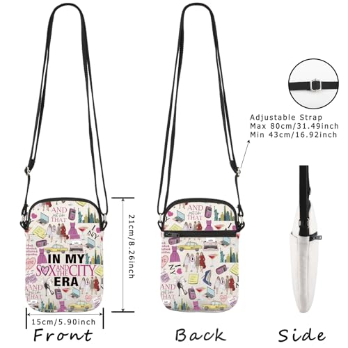 WCGXKO SATC Movie Gift In My Sex City Era Crossbody Bag Comedy Drama Series Gift Romantic Comedies Tv Show Merch2