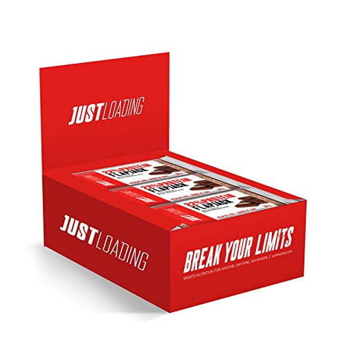 Just Loading - Flapjack Proteico Chocolate 9 uds 60g Barritas de avena y proteina Whey Cover