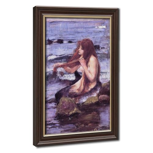 Toile sirène John William Waterhouse pour créer un coin lecture inspirant au bureau