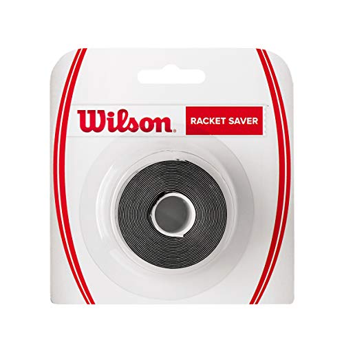 Wilson Schutzband für Schläger, Racket Saver, schwarz, WRZ522800