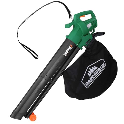 GARDEBRUK Aspirateur Souffleur Broyeur 3en1 3000W