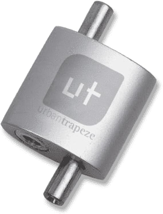 Urban Trapeze Cable Stop - Adjuster And Gripper For 1/16 Inch Steel Cable Or Wire Rope - No Crimping Tool Needed - Pack of 50