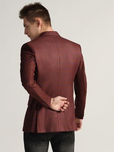 Image of TAHVO Tweed Blazer for Men - Formal & Casual Winter Wear Blazer