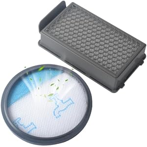 Rowenta Staubsauger Filter ZR005901 HEPA Ersatzfilter Kompatibel mit Compact Power Cyclonic RO3718EA RO3724EA RO3731EA RO3753EA RO3786EA Waschbar Wiederverwendbar