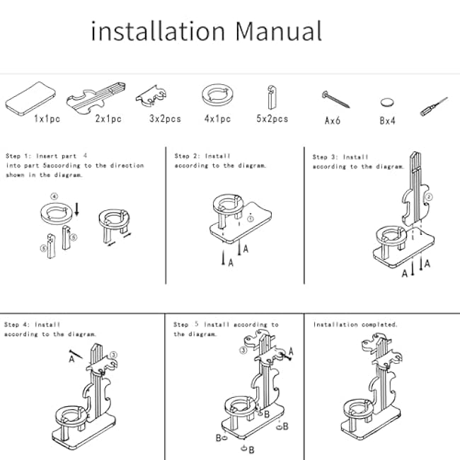 Countertop Wine Rack Small Wooden Wine Bottle Holder for Inside Cabinet