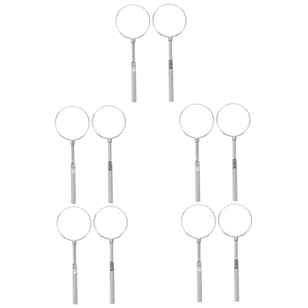 Zerodeko 10pcs Cross Cylinder Testing Portable Optometry Tool for Accurate Cross Cylinder Lens for