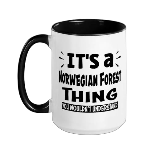 Norwegian Forest Thing You Wouldn't Understand Aninal Lovers Ceramic Mug,