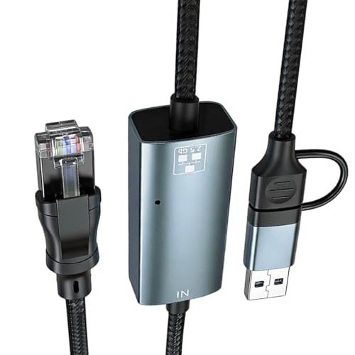 Adaptateur USB C vers Ethernet pour résoudre les coupures Wi-Fi de 180 cm