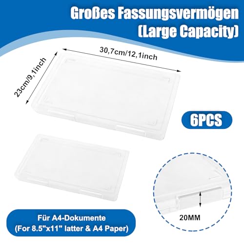 Boite rangement A4 anti poussière pour protéger vos documents importants