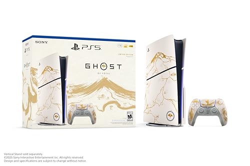 Image of PlayStation5 Console - Ghost of Yōtei Gold Limited Edition Bundle (slim)