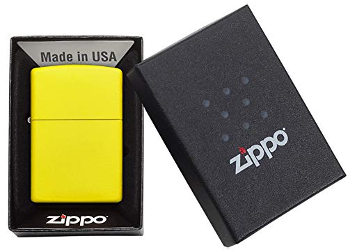 Encendedor Zippo Pocket Lemon Matte miniatura 6