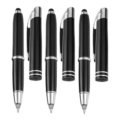 Stylo à bille LED tactile en métal pour prendre des notes en réunion et en déplacement