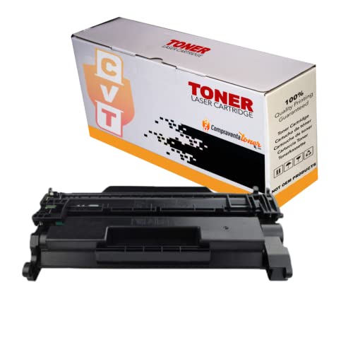 CVT - Toner Compatible CF226A 26A Negro para HP LaserJet Pro M402d M402n M402dn M402dw M402dne MFP M426dw MFP M426fdn MFP M426fdw