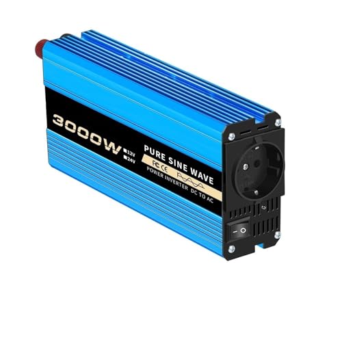 Transformateur 12V 220V Pur Sinus 3000W pour l'autonomie en road trip