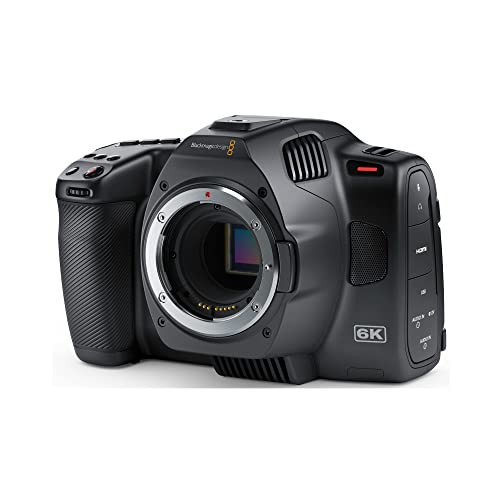 Blackmagic Design Pocket Cinema Camera 6K (Canon Ef) With 64Gb Pro Sd Memory Card, Two Lp-E6 Battery And Charger And Accessory Bundle (6 Items) #TOP16