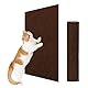 ENONCI Katzen Kratzmatte, Kratzmatte Selbstklebend, Katzenkratzschutz für Sofa Teppich, Anti-Kratz-Möbelschutz, Wiederverwendbarer Couch-Schutz für Haustiere (Braun, 60CM)
