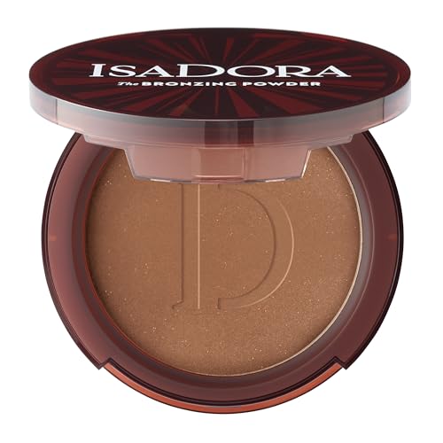 Bild: IsaDora The Bronzing Powder - gepresstes Bronzer-Puder f�r einen nat�rlich sonnengek�ssten Teint mit einer aufbaubaren Formel zum Contouring ? Veganes Make-up, tierversuchsfrei (43 Terracotta Bronze) f�r 16,99 EUR bei amazon.de