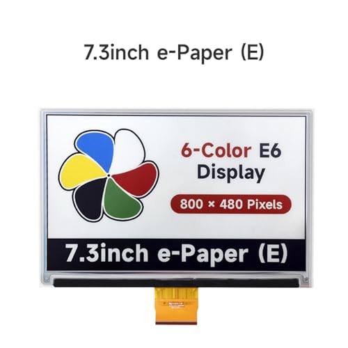 Écran d'affichage 7,3" à grand angle contre les reflets sur étagère