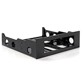 StarTech.com 3.5' to 5.25' Front Bay Adapter - Mount 3.5' HDD in 5.25' Bay - Hard Drive Mounting Bracket w/ Mounting Screws (BRACKETFDBK)