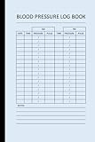 Blood Pressure Log Book: Monitor and Record Blood Pressure Daily at Home to Manage Cardiovascular Health