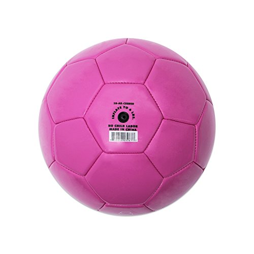 Champion Sports Extreme Series Soccer Ball, Size 3 - Youth League, All Weather, Soft Touch, Maximum Air Retention - Kick Balls for Kids Under 8 - Competitive and Recreational Futbol Games, Pink