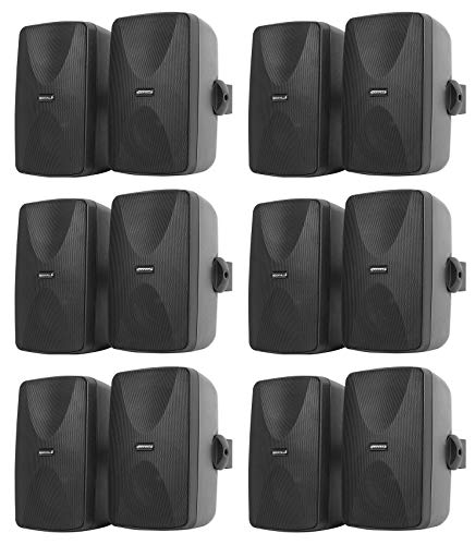 CSI/SPECO DMS-3TSW WHITE 3-Way Indoor/Outdoor Weather Resistant Multi-TAP 70-Volt Speaker in White