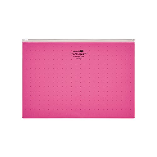 リヒトラブ アクアドロップス クリヤーケース A4 赤 F5303-3