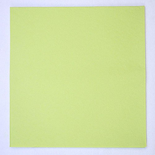 Duni Poesie-Servietten aus Dunilin Uni kiwi, 40 x 40 cm, 50 Stück