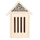 ABRI POUR INSECTES: La maison en bois attire les papillons dans votre jardin et leur offre un environnement sûr pour vivre, pondre des œufs, passer l'hiver ou simplement s'abriter de la pluie.