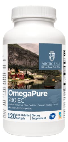 Xymogen Omegapure 780 Ec - Alaskan Ifos Five-Star Certified Omega 3 Fish Oil - Epa Dha Fish Oil Supplement- Supports Joint Health, Cardiovascular And Brain Health (120 Enteric-Coated Softgels) #TOP14