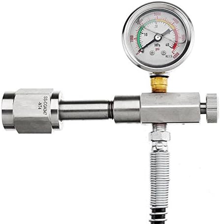 SCBA Paintball Fill Station HPA PCP Charging Adaptor Microbore Hose CGA347 Handy