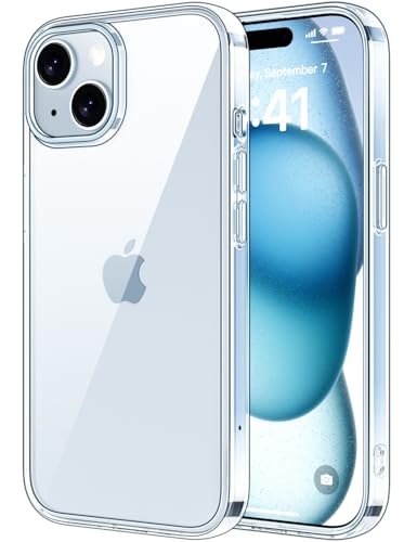 X-level Compatible with iPhone 15 Plus Case Clear Thin Soft TPU Slim Fit Mobile Phone Cover Anti-Slip Grip Scratch Resistant Phone Cases for 15 Plus