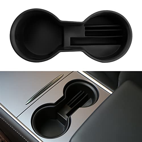 Porte-gobelet de voiture haut de gamme et insert de console épuré pour Tesla Model Y